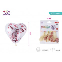 balon 30cm/4kom
