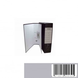 fascikel 35x28.5x5.5cm črna