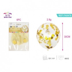 balon 30cm/6kom