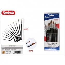 set čopiči 21.5cm/12kom