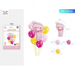 set baloni girl 7kom