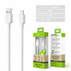 USB kabel tipe C 1m/2.4A