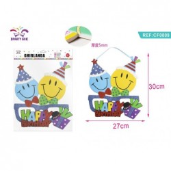 okras happy birthday 30*27cm